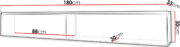 Έπιπλο τηλεόρασης  Lowboard D 180-Καφέ - Image 3