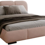 Επενδυμένο Κρεβάτι Rosa-Σάπιο μήλο-160 x 200