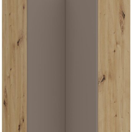 Κρεμαστό ντουλάπι γωνιακό Arianna 60x60 GN 108 2F-Γκρέζ