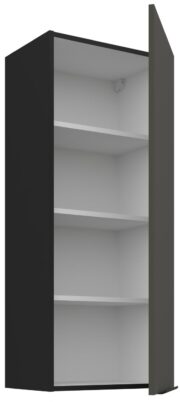 Κρεμαστό ντουλάπι Arianna 45 G 108 1F-Γκρι - Image 2