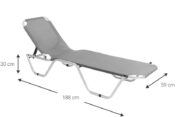 Ξαπλώστρα αλουμινίου Comfy-Gkri - Image 3