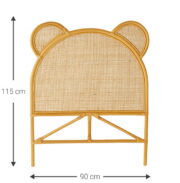 Κεφαλάρι κρεβατιού Teddy - Image 3