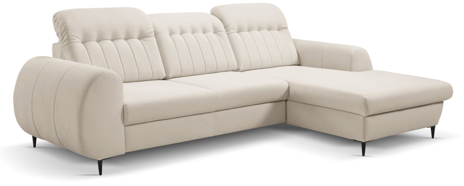 product_291825_7548979_1755171724 Γωνιακός καναπές Blanc-Krem-Δεξιά - Image 1