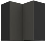 Κρεμαστό ντουλάπι γωνιακό Arianna 60x60 GN 72 2F-Γκρι