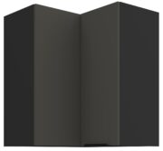 Κρεμαστό ντουλάπι γωνιακό Arianna 60x60 GN 72 2F-Γκρι