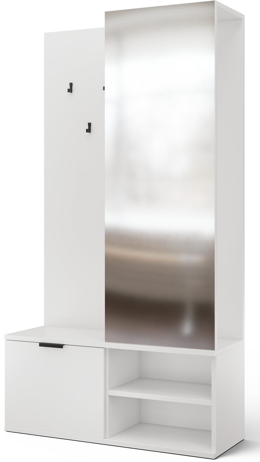 rdx6wl8fc8bnwwjy25rkvbrwg43i Έπιπλο Υποδοχής Oratto-Λευκό - Image 1
