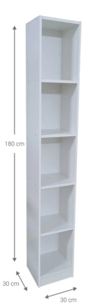 Βιβλιοθήκη Eliot 5s slim-Leuko - Image 3