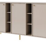 Μπουφές Siera 3F Shelf-Μπεζ
