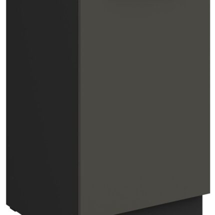 Επιδαπέδιο ντουλάπι νεροχύτη Arianna 50 ZL 1F BB-Γκρι