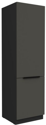 Επιδαπέδιο ντουλάπι Arianna 60 LO 210 2F-Γκρι