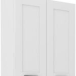 Κρεμαστό ντουλάπι Nelor 80 G-90 2F-Λευκό