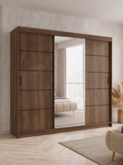 Ντουλάπα Infinity III 250 Τρίφυλλη - Image 2