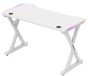 Γραφείο Gaming Hero 2.3 RGB – Λευκό - Image 5