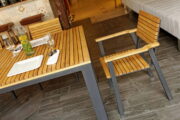 Τραπέζι Ripper Dining-Μήκος: 80 εκ. - Image 2