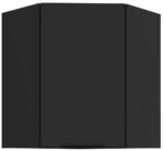 Κρεμαστό ντουλάπι γωνιακό Arianna 60x60 GN 72 1F-Μαύρο