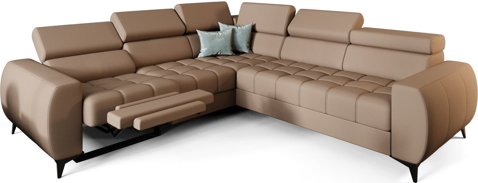 yj7r1d4gt3ju5u59lmii05wu042u Γωνιακός καναπές Calyra II Relax Lthr-Ταμπά-Αριστερή - Image 1