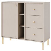Μπουφές Siera 1F 3S Shelf-Μπεζ