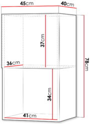 Ντουλάπι Lorin 14-Μπεζ – Κασμίρ - Image 3