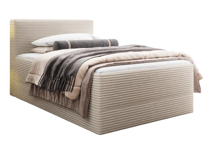 zzq79sj89dm5jyb9c8pekheir72t Επενδυμένο Κρεβάτι Mitalo-Μπεζ-120 x 200 - Image 1