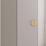 Γωνιακή Ντουλάπα Inova IV-Cashmere - Χρυσό
