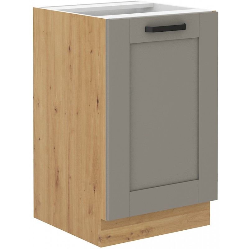 4fc3d90s8x1znqg9dcoa99bbuq6x Επιδαπέδιο ντουλάπι Nelor 50 D 1F 1S BB-Γκρι σπέσιαλ - Φυσικό - Image 1