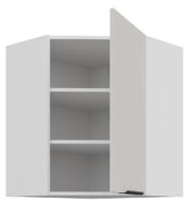 Κρεμαστό ντουλάπι γωνιακό Varena 60x60 GN 72 1F - Image 2