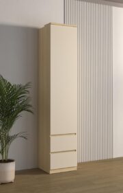 Βιβλιοθήκη Raton Slim IV-Φυσικό – Μπεζ - Image 2