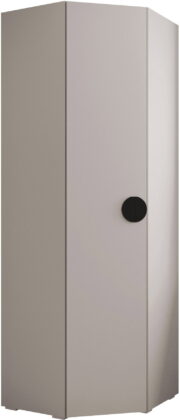 Γωνιακή Ντουλάπα Inova IV-Cashmere - Μαύρο