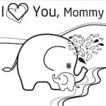 Μεταλλική επιφάνεια ντουλαπιού Young Joyful elephants
