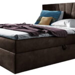 Επενδυμένο κρεβάτι Box 4-Kafe-120 x 200