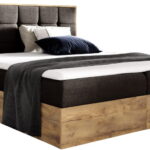 Επενδυμένο κρεβάτι Wood 1-120 x 200-Mauro