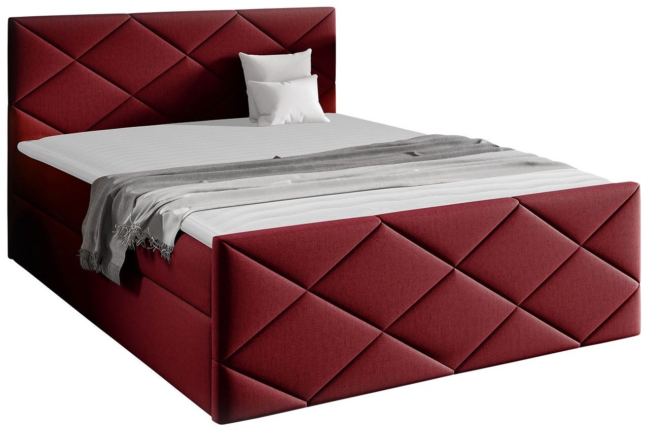 image_806458_kameleon59_1_4 Επενδυμένο κρεβάτι Herkules-Kokkino-200 x 200 - Image 1