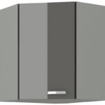 Επίτοιχο γωνιακό ντουλάπι Ingrid 60x60-Gkri