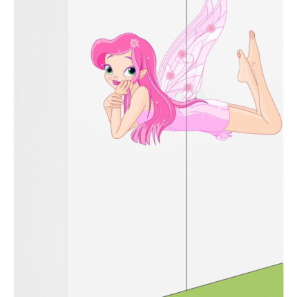 Ντουλάπα Babydreams Cartoon-Prasino-Fairy with butterflies