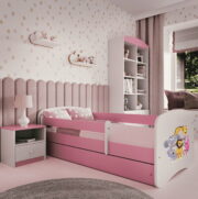 Παιδικό Κρεβάτι Babydreams Cartoon-Roz-160 x 80-Zoo - Image 2
