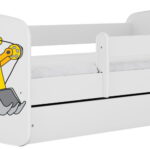 Παιδικό Κρεβάτι Babydreams Cartoon-Leuko-180 x 80-Digger