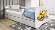 Παιδικό Κρεβάτι Babydreams Cartoon-Leuko-180 x 80-Digger - Image 2
