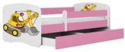 Παιδικό Κρεβάτι Babydreams Cartoon-Roz-180 x 80-Digger - Image 5