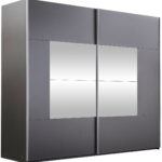 Ντουλάπα Boston 250 συρόμενη-Graphite