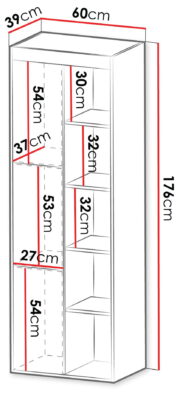 Βιτρίνα Fiore 60 3D - Image 3