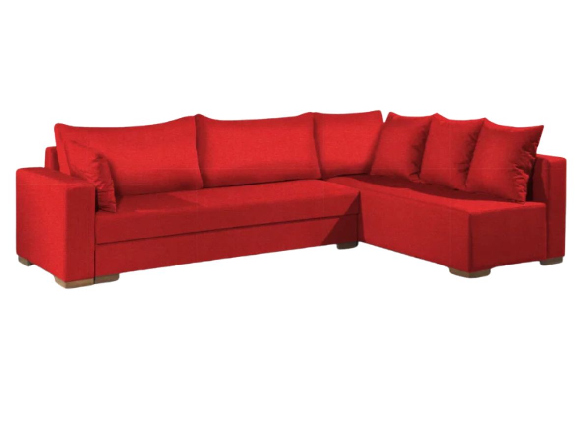 l5zbjx5obgcrw2ae730ufktug24l Γωνιακός καναπές Trendy-Αριστερή-285φ 185β εκ.-Κόκκινο - Image 1