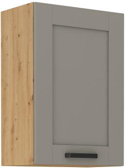 Κρεμαστό ντουλάπι Nelor 50 G 72 1F-Γκρι σπέσιαλ - Φυσικό