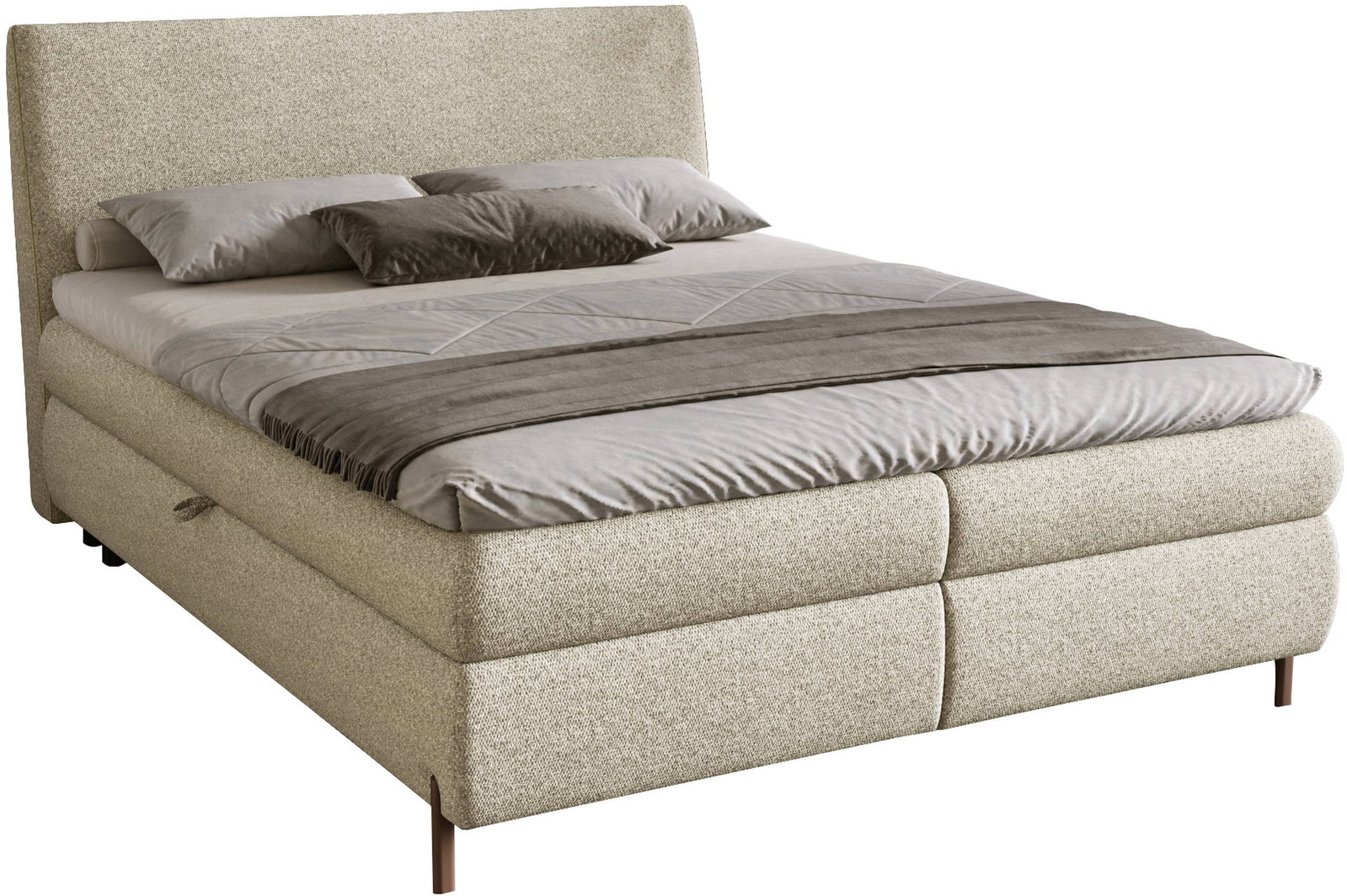 q5lodin1dynhd3wikvxl7r7th4uj Επενδυμένο Κρεβάτι Evia-Εκρού-180 x 200 - Image 1