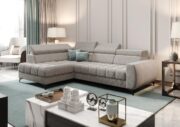 Γωνιακός καναπές Calyra Mini-Αριστερή-Μπεζ - Image 2