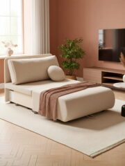 Πολυθρόνα - Κρεβάτι Boucle-Beige - Image 3