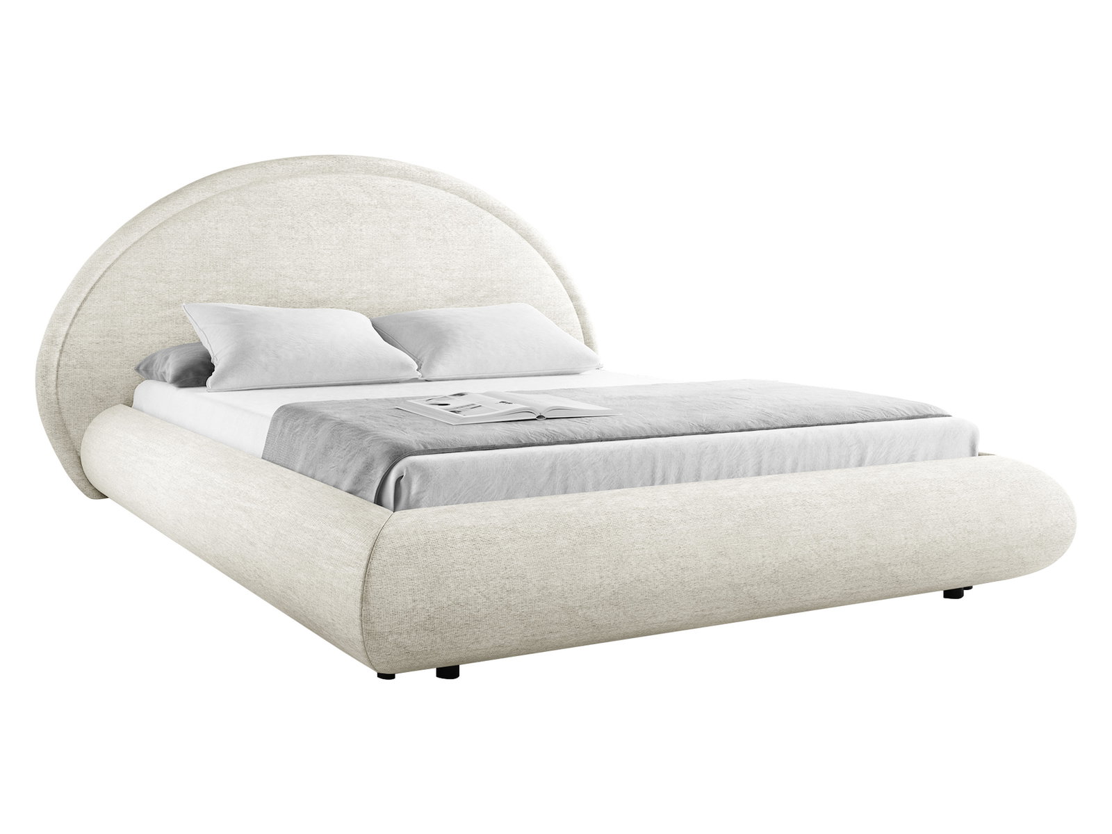 wewcthwi9a04a3q1f5z0mvqgpdm5 Επενδυμένο Κρεβάτι Otis -Εκρού-140 x 200 - Image 1