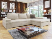 Γωνιακός καναπές Bangkok Mini Premium-Κρεμ - Image 2