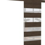 Συρόμενη πόρτα Zebra-Βέγγε - Λευκό-96 x 205 εκ.