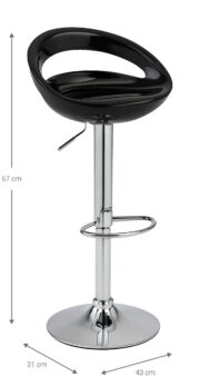 Σκαμπό μπαρ Kolby-Mauro (2 ΤΕΜ.) - Image 3