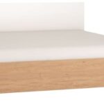 Κρεβάτι Simple-180 x 200-Φυσικό - Λευκό